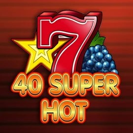 40 Super Hot slot logo by Amusnet Interactive at Winbeatz Casino