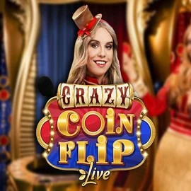 Live Casino logo of Crazy Coin Flip from Evolution at Winbeatz Casino