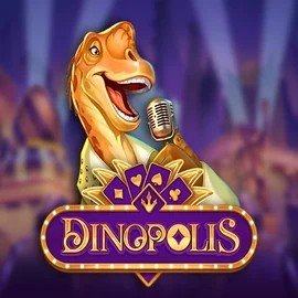 Dinopolis slot logo by Push Gaming at Winbeatz Casino