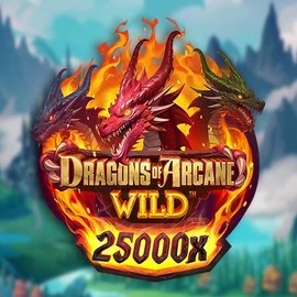 Slots logo of Dragons of Arcane Wild from Foxium at Winbeatz Casino