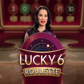 Lucky 6 Roulette slot logo by Pragmatic Play at Winbeatz Casino