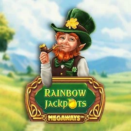 Rainbow Jackpots Megaways slot visual from Red Tiger Gaming available on winbeatzz.at